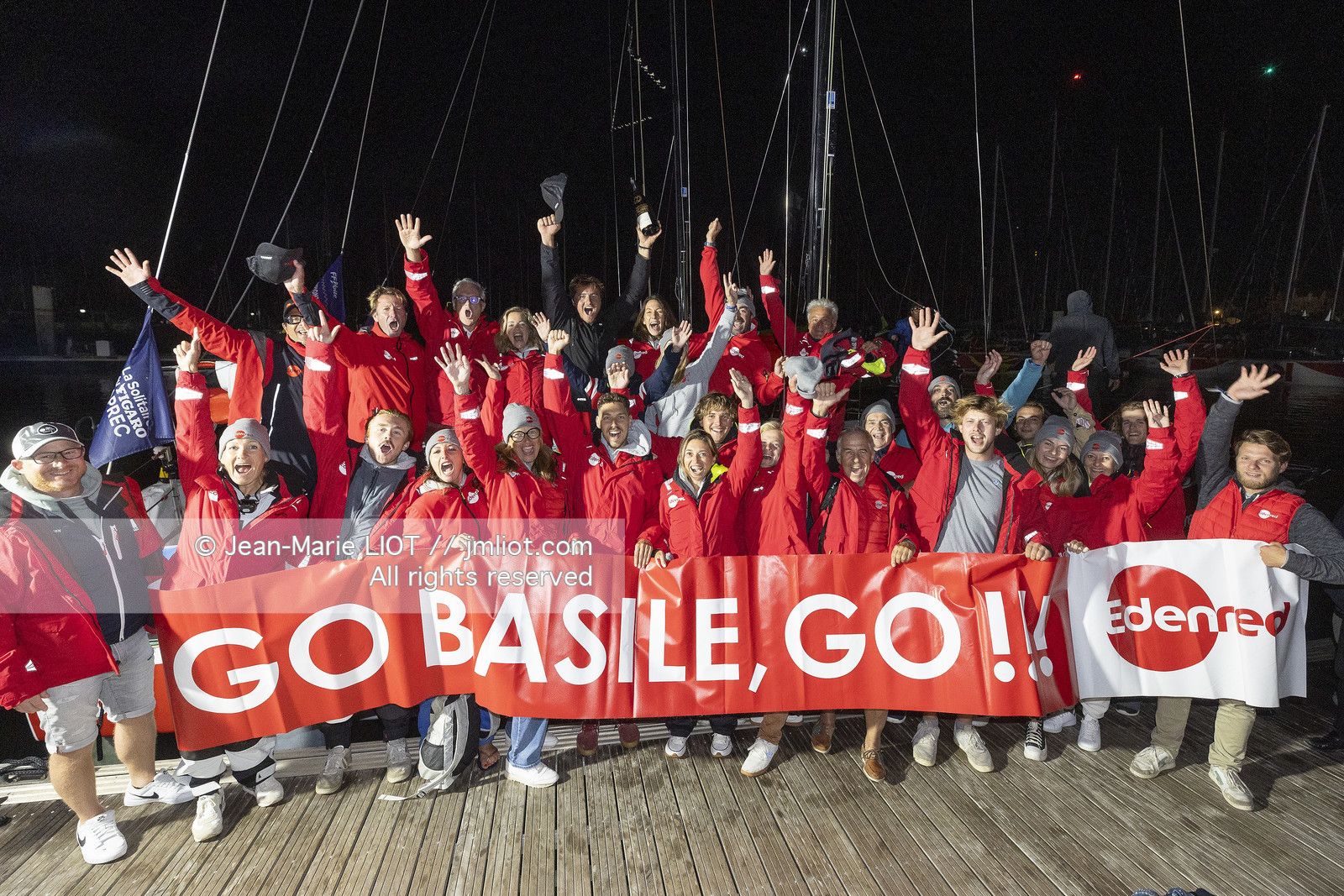 EDENRED 2023 - ARRIVEE Solitaire du Figaro Paprec 2023