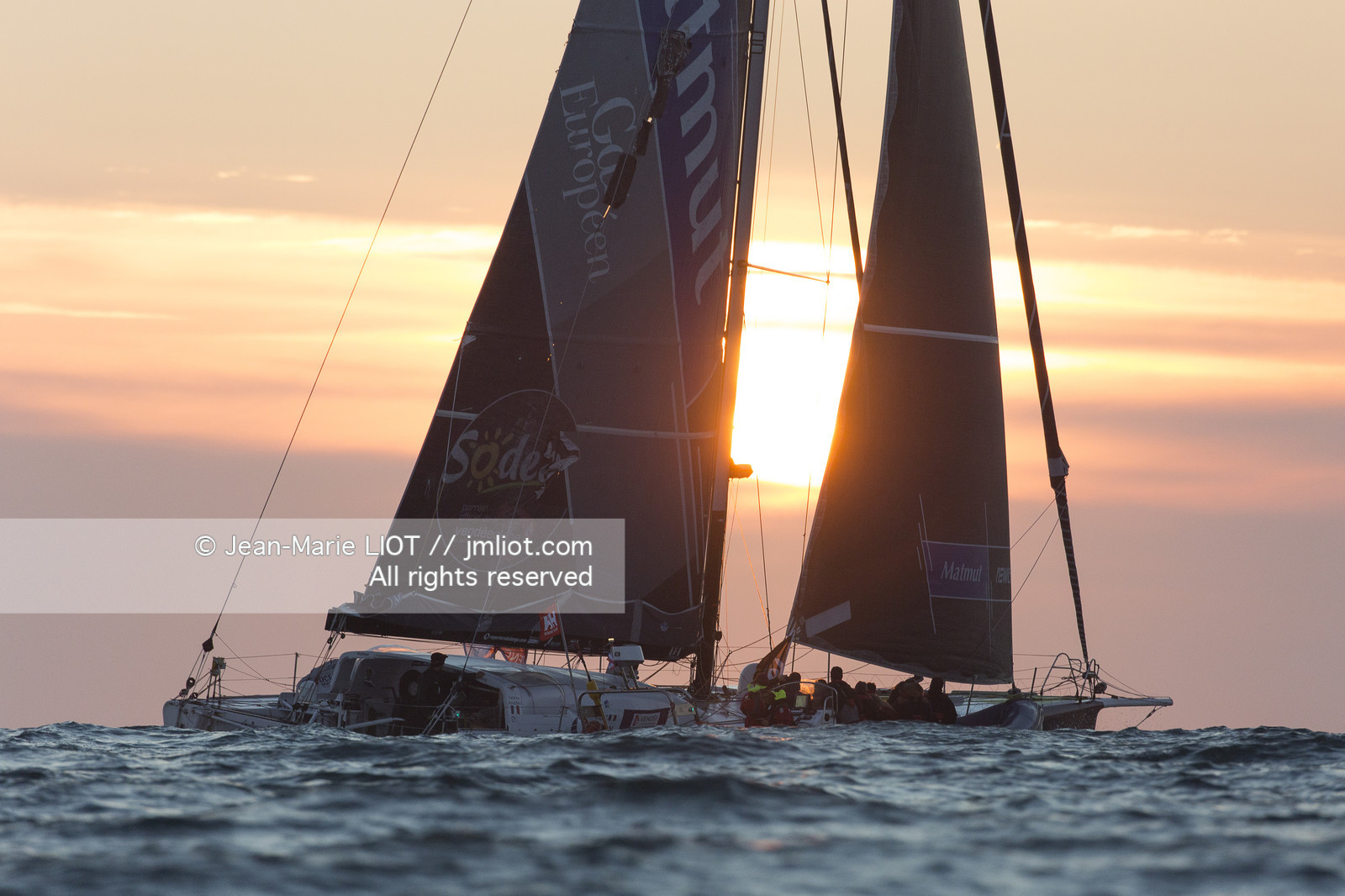 VENDEE GLOBE 2016-2017 - FABRICE AMEDEO - NEWREST-MATMUT - ARRIVEE