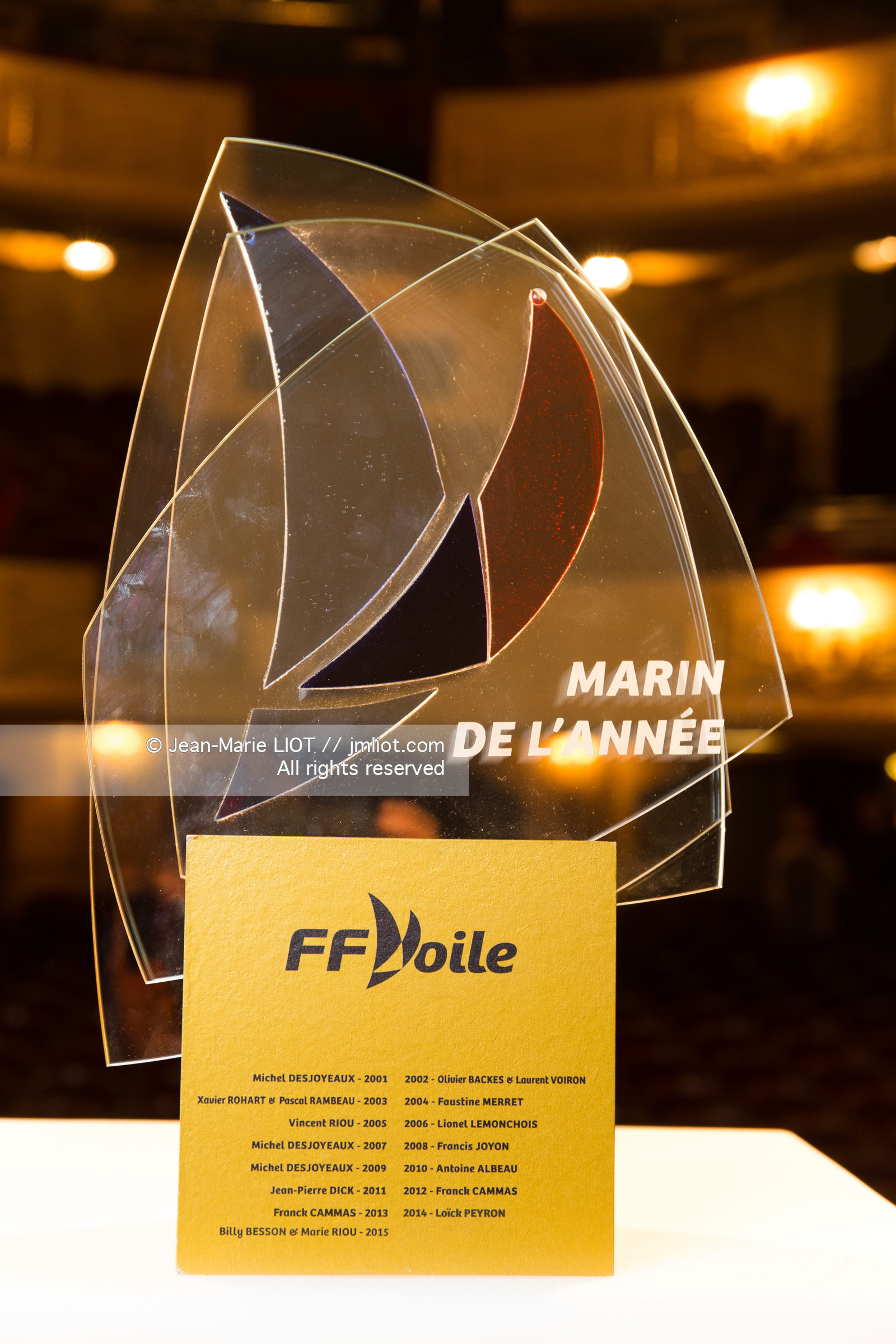 FFVOILE - SOIREE DES CHAMPIONS 2016