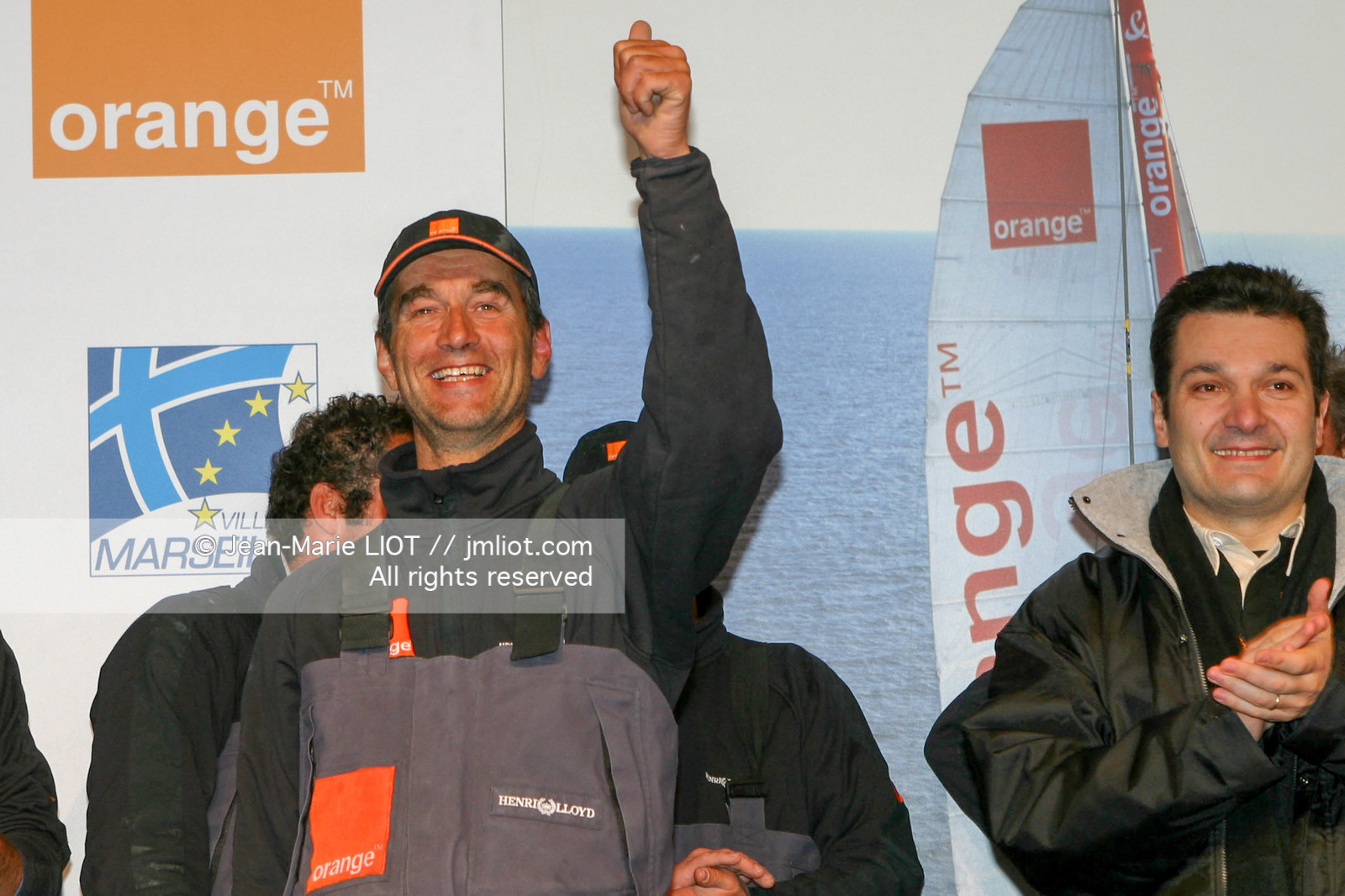 ARRIVEE ORANGE 2 BRUNO PEYRON