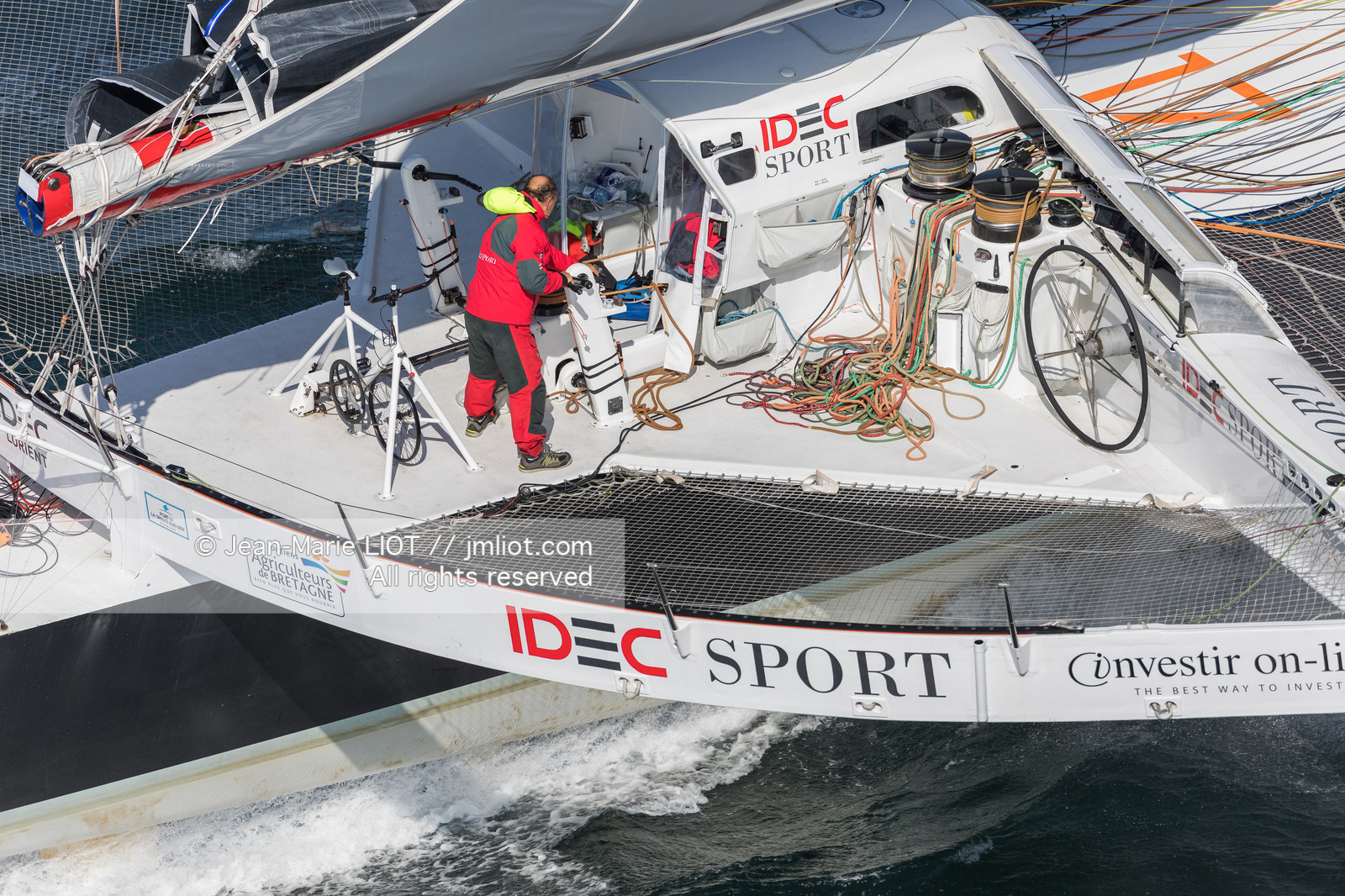 FRANCIS JOYON  2018 - ULTIM IDEC SPORT