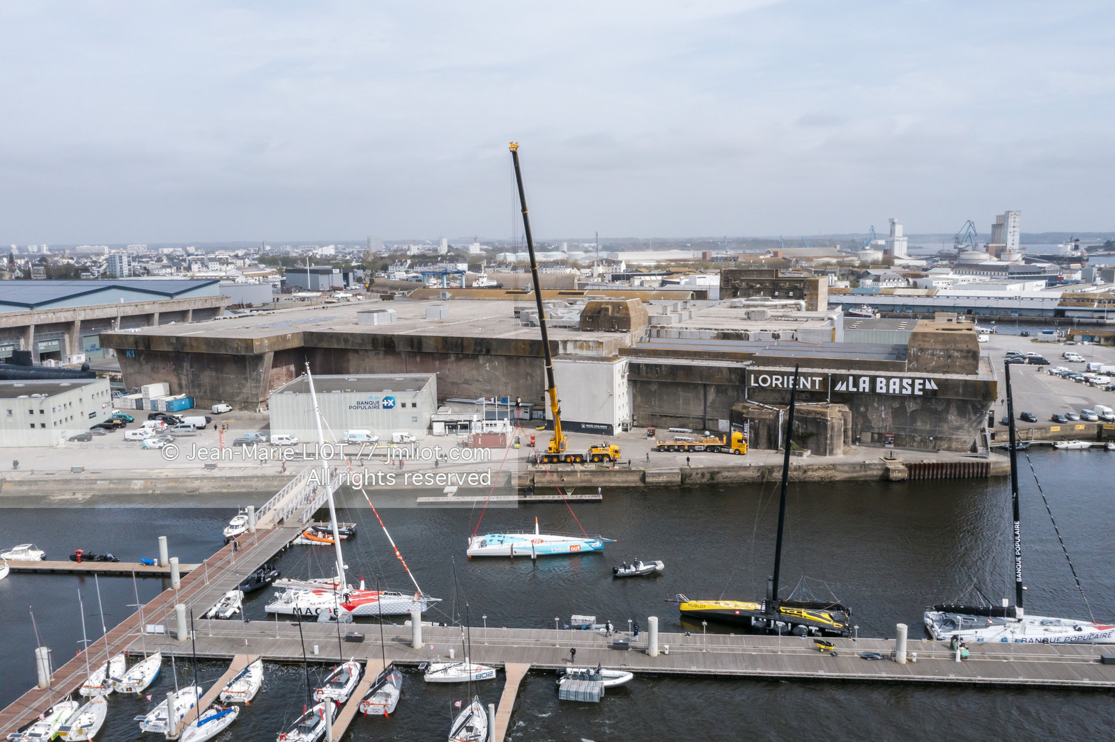 THOMAS RUYANT 2022 - MISE A L’EAU IMOCA LINKEDOUT