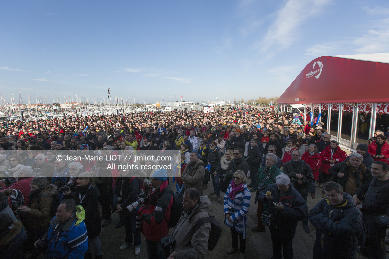 VENDEE GLOBE 2016-2017 - FABRICE AMEDEO - NEWREST-MATMUT - ARRIVEE
