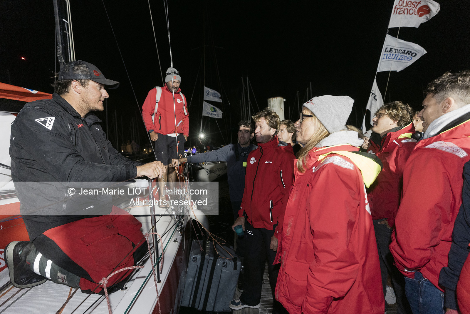 EDENRED 2023 - ARRIVEE Solitaire du Figaro Paprec 2023