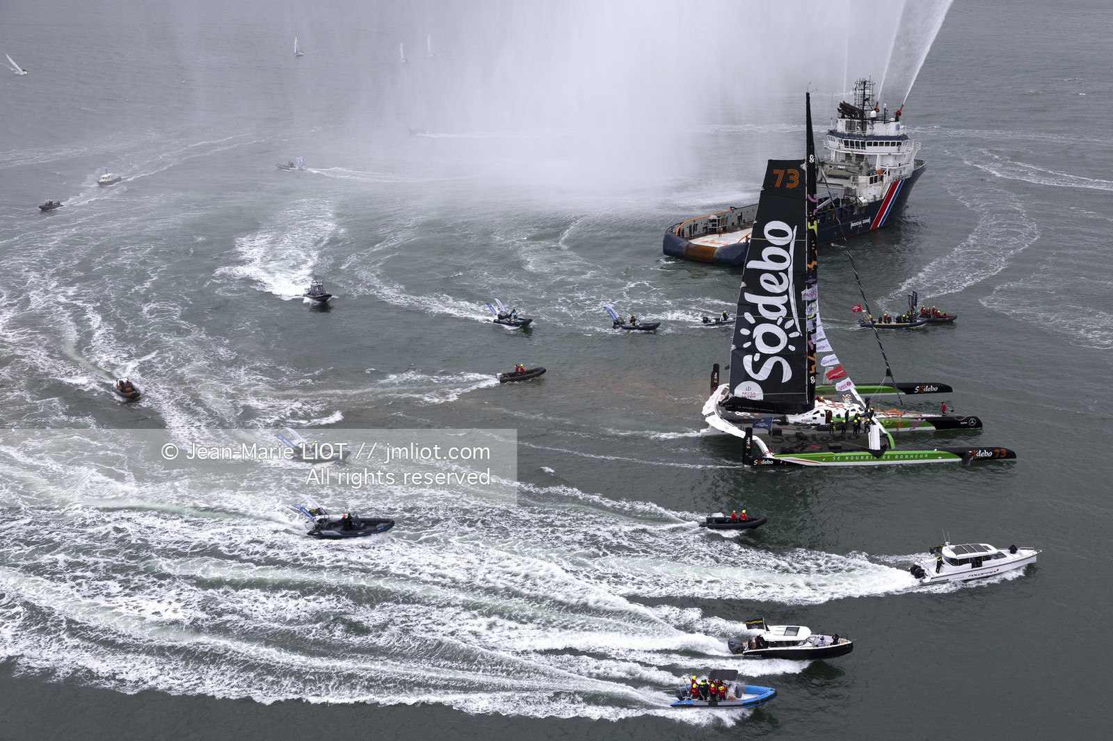 THOMAS COVILLE - ARKEA ULTIM CHALLENGE - ARRIVEE