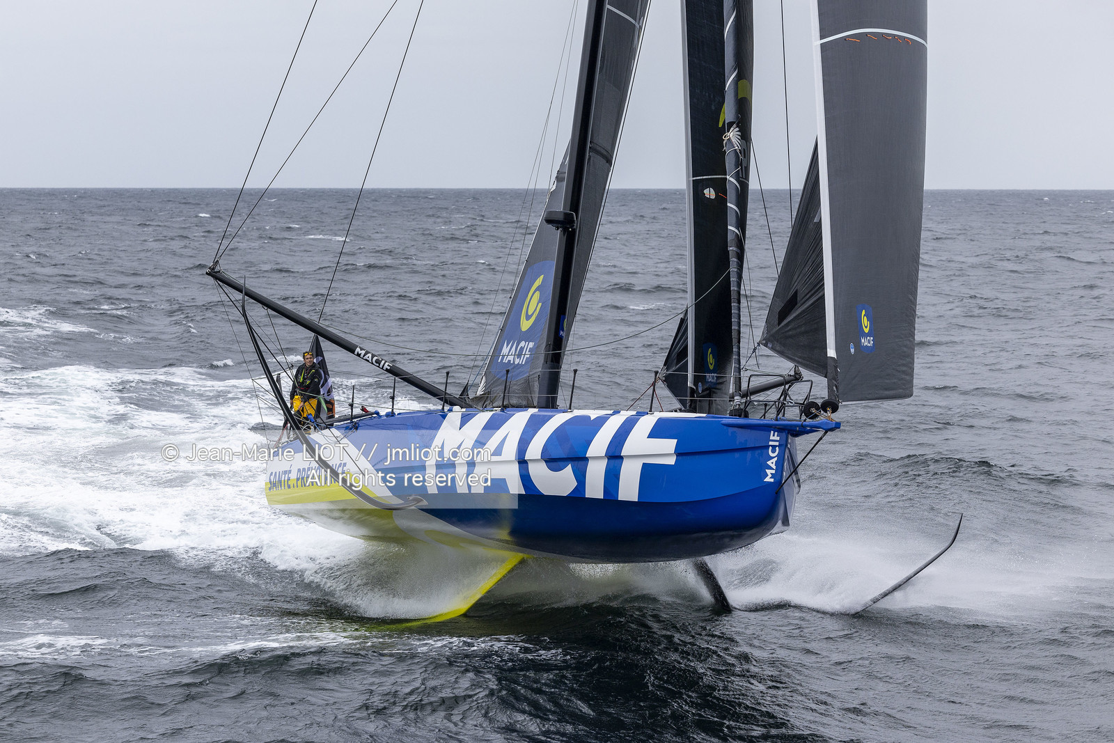 CHARLIE DALIN 2024 - IMOCA MACIF SANTE PREVOYANCE - VENDEE GLOBE 2024-2025