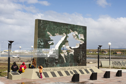 Ushuaia, Terre de Feu est la ville la plus australe du globe.Située à la pointe de l'Argentine cette province est la porte de l'antartique.photo © Jean-Marie Liot.
