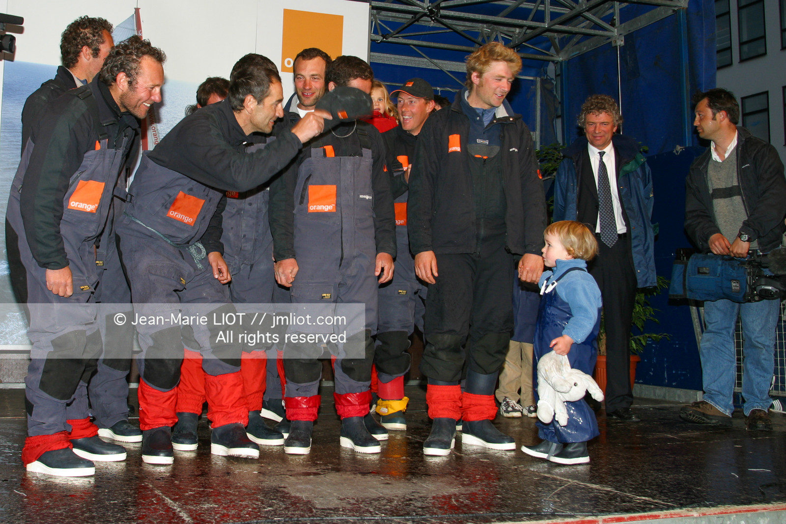 ARRIVEE ORANGE 2 BRUNO PEYRON