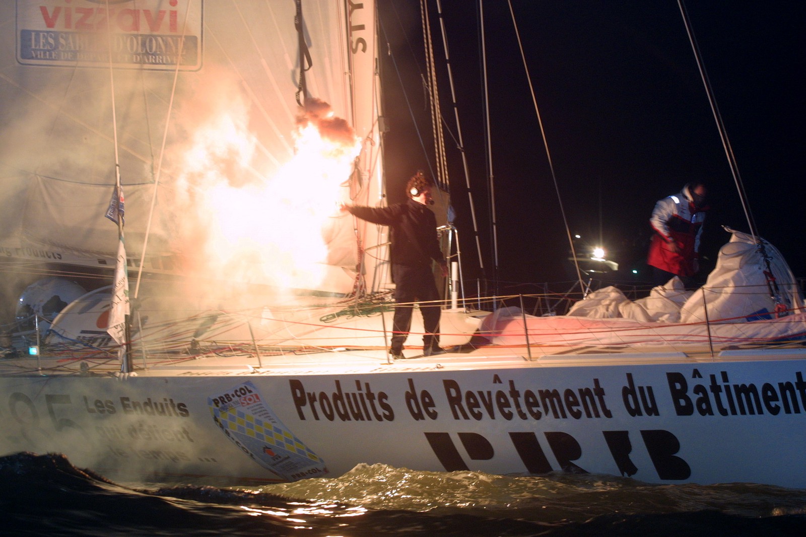 ARRIVEE MICHEL DESJOYEAUX VAINQUEUR