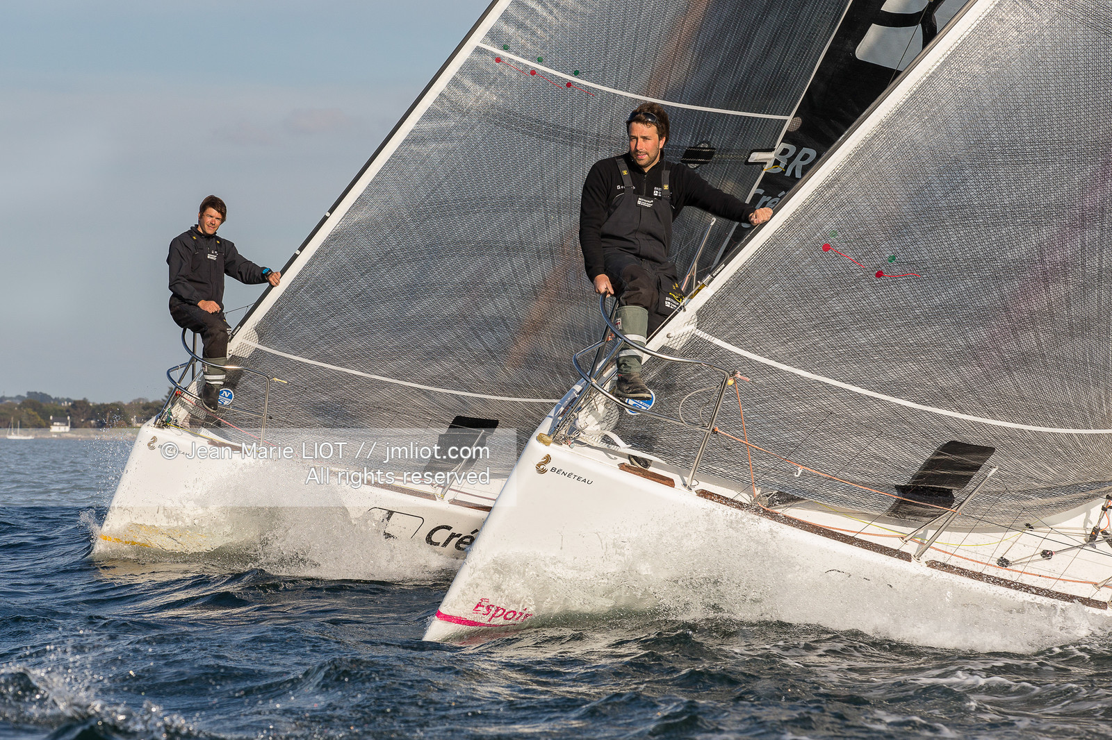 FIGARO BRETAGNE CREDIT MUTUEL 2017 - SEBASTIEN SIMON ET PIERRE RHIMBAULT