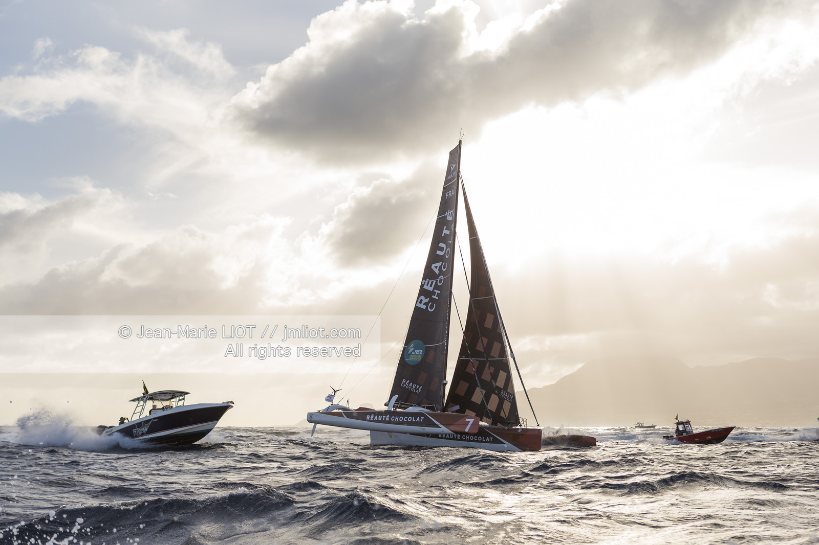 ARMEL TRIPON - ROUTE DU RHUM 2018 - ARRIVEE