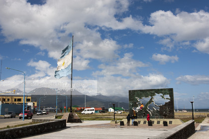 Ushuaia, Terre de Feu est la ville la plus australe du globe.Située à la pointe de l'Argentine cette province est la porte de l'antartique.photo © Jean-Marie Liot.