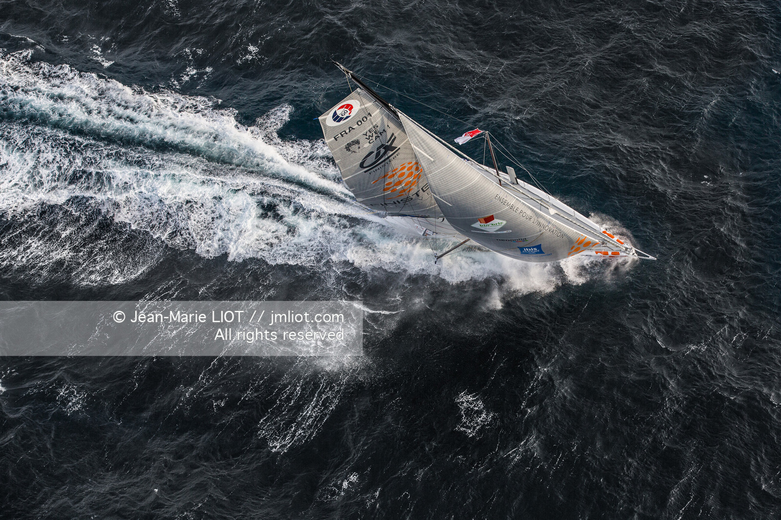 VENDEE GLOBE 2016-2017 - JEAN LE CAM - FINISTERE MER VENT