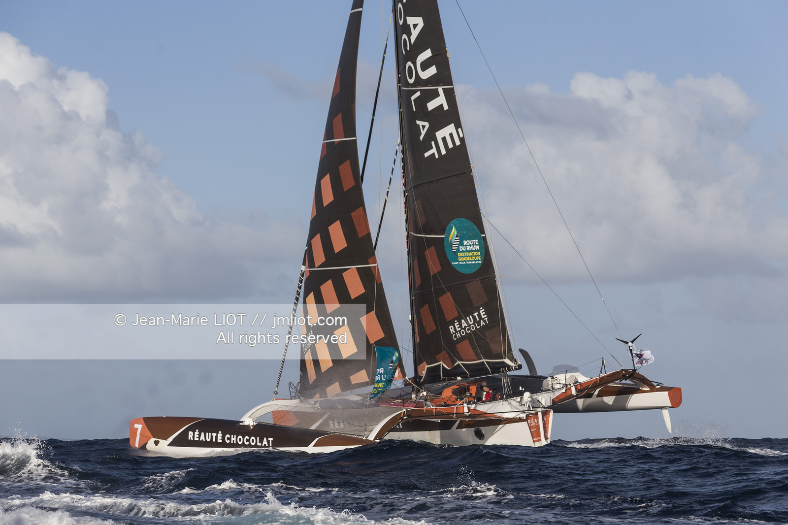 ARMEL TRIPON - ROUTE DU RHUM 2018 - ARRIVEE