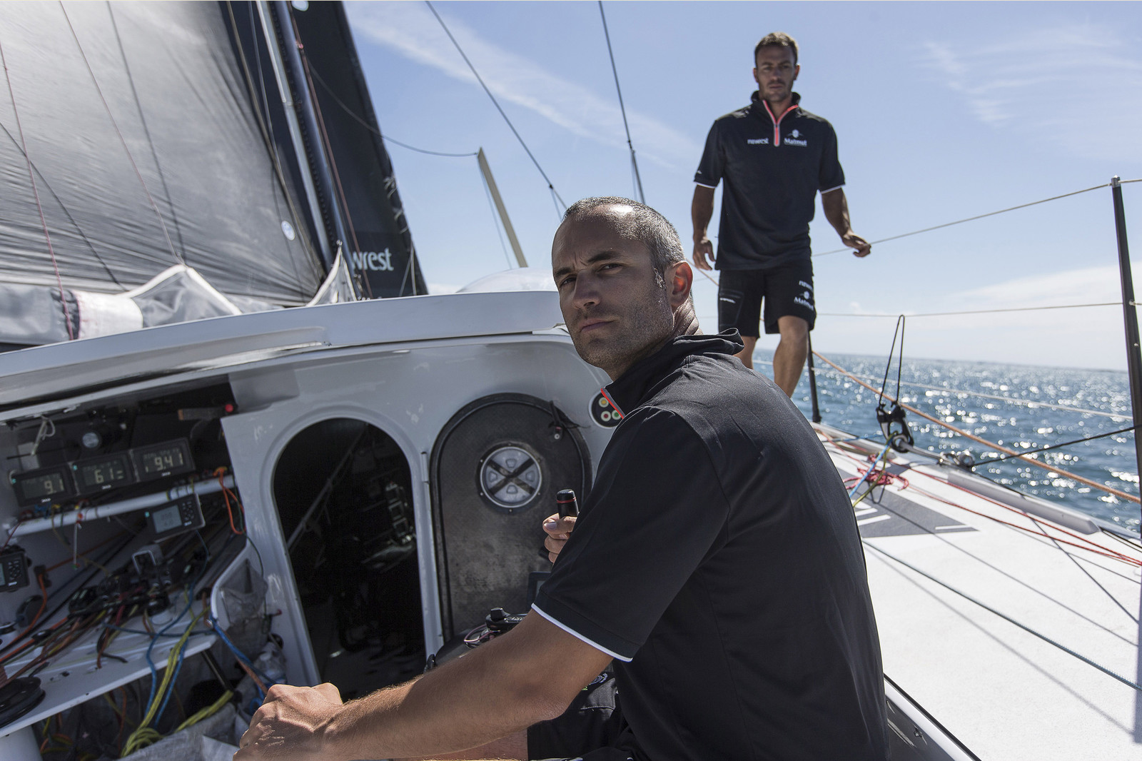 IMOCA NEWREST MATMUT - SKIPPER : FABRICE AMEDEO