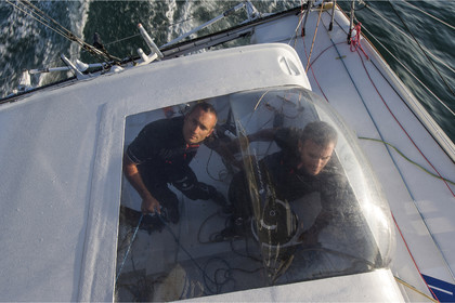 IMOCA NEWREST MATMUT - SKIPPER : FABRICE AMEDEO
