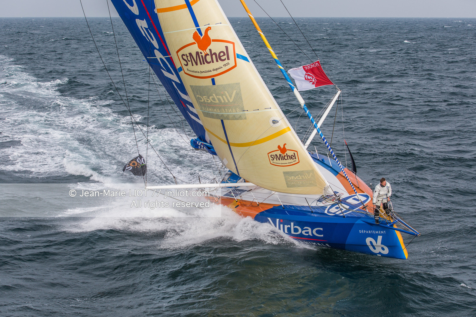 VENDEE GLOBE 2016-2017 - JEAN - PIERRE DICK - ST MICHEL