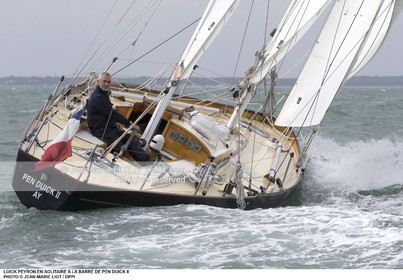 LOICK PEYRON A BORD DE PEN DUICK II