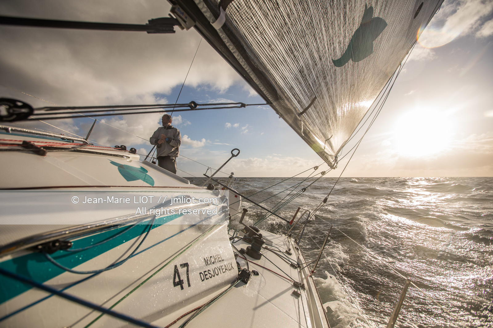 MICHEL DESJOYEAUX - FIGARO 3 LUMIBIRD 2019