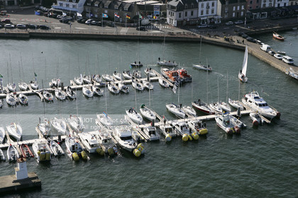 LA TRINITE-SUR-MER. VUE AERIENNE.PHOTO © JEAN-MARIE LIOT.