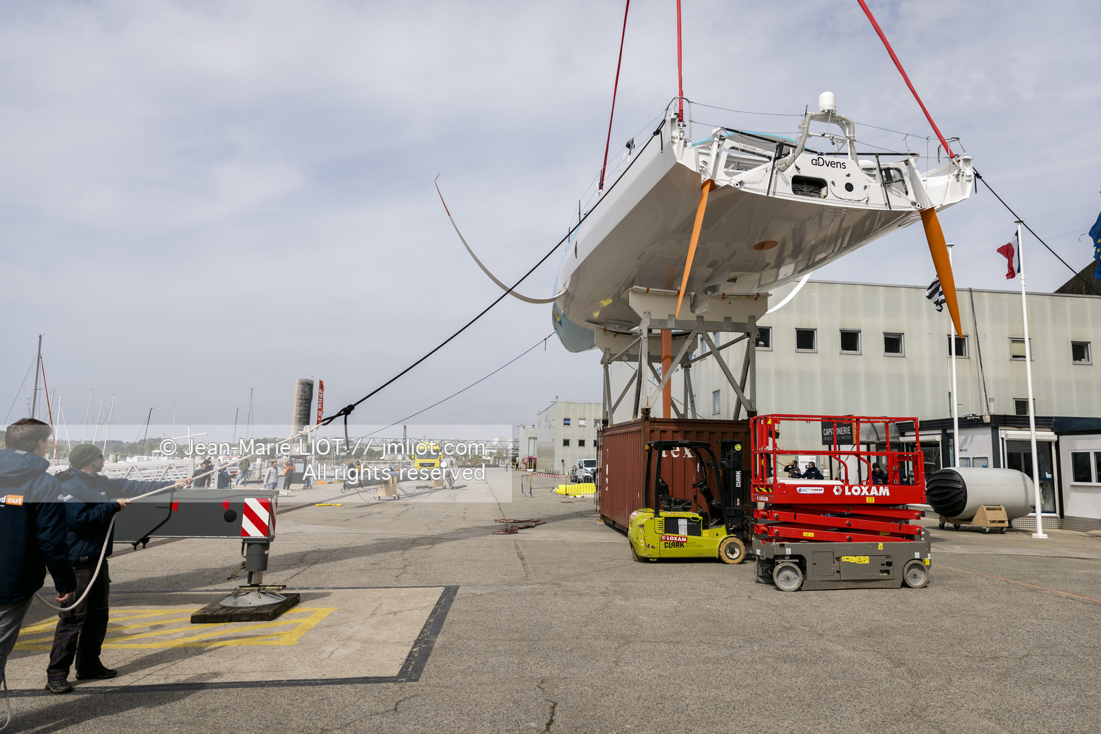 THOMAS RUYANT 2022 - MISE A L’EAU IMOCA LINKEDOUT