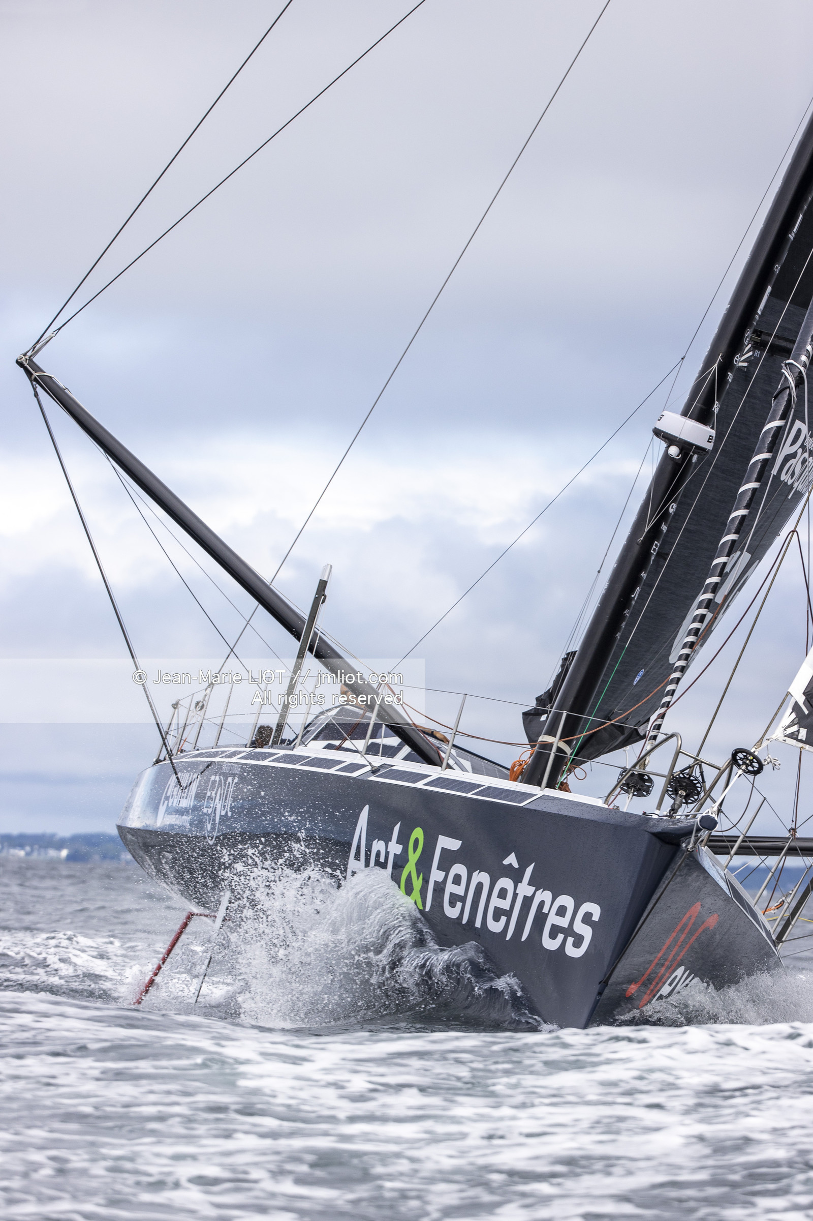 FABRICE AMEDEO 2023 - PREMIERE NAVIGATION IMOCA