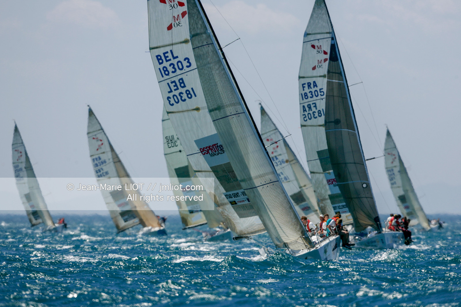 TOUR DE FRANCE A LA VOILE 2005.