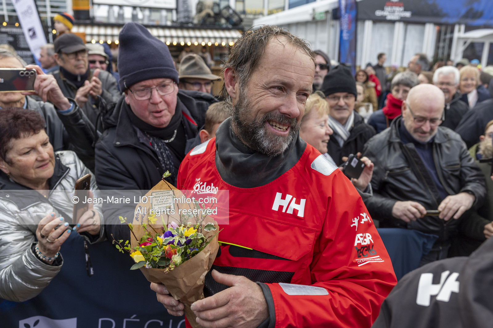 THOMAS COVILLE - ARKEA ULTIM CHALLENGE - ARRIVEE