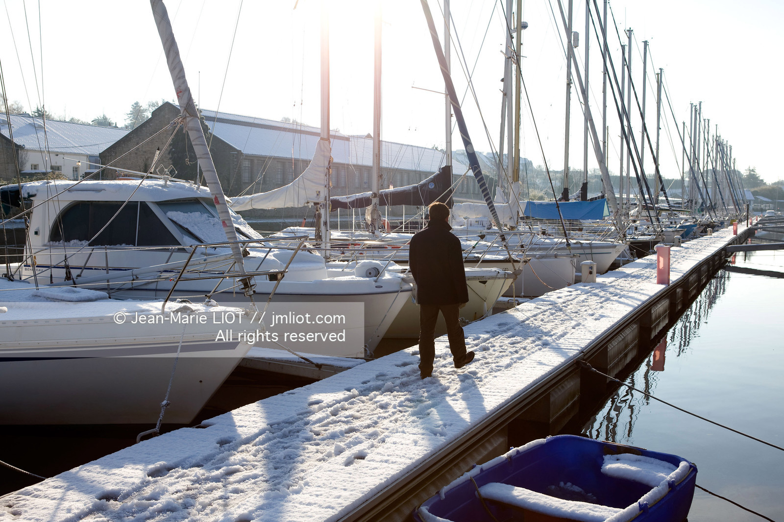 VANNES SOUS LA NEIGE