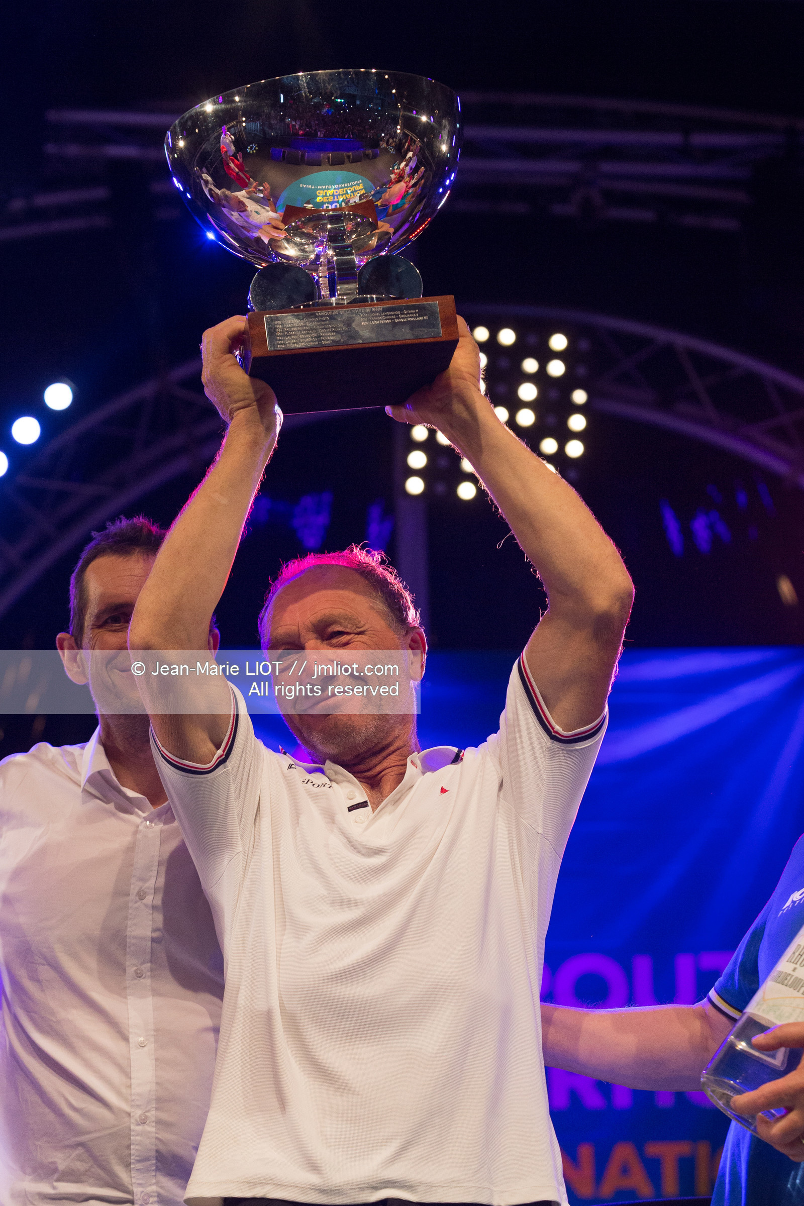 FRANCIS JOYON - ROUTE DU RHUM 2018 - ARRIVEE