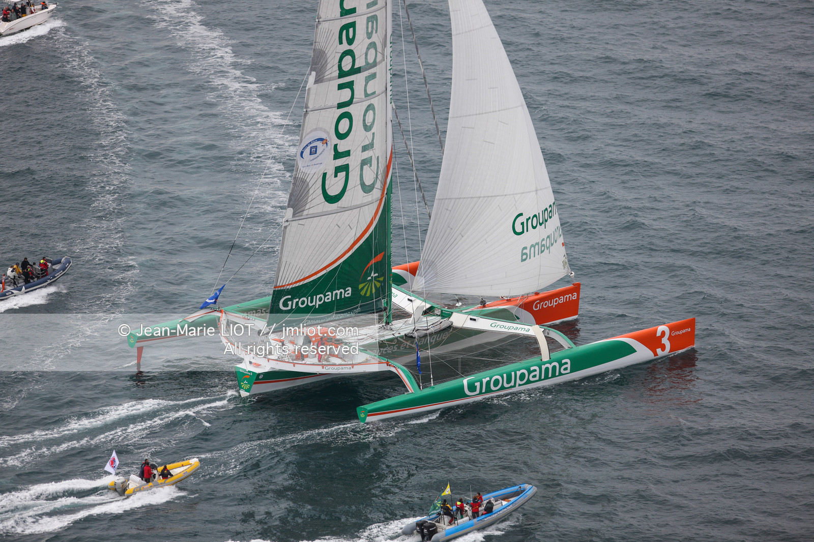 ROUTE DU RHUM 2010_DEPART