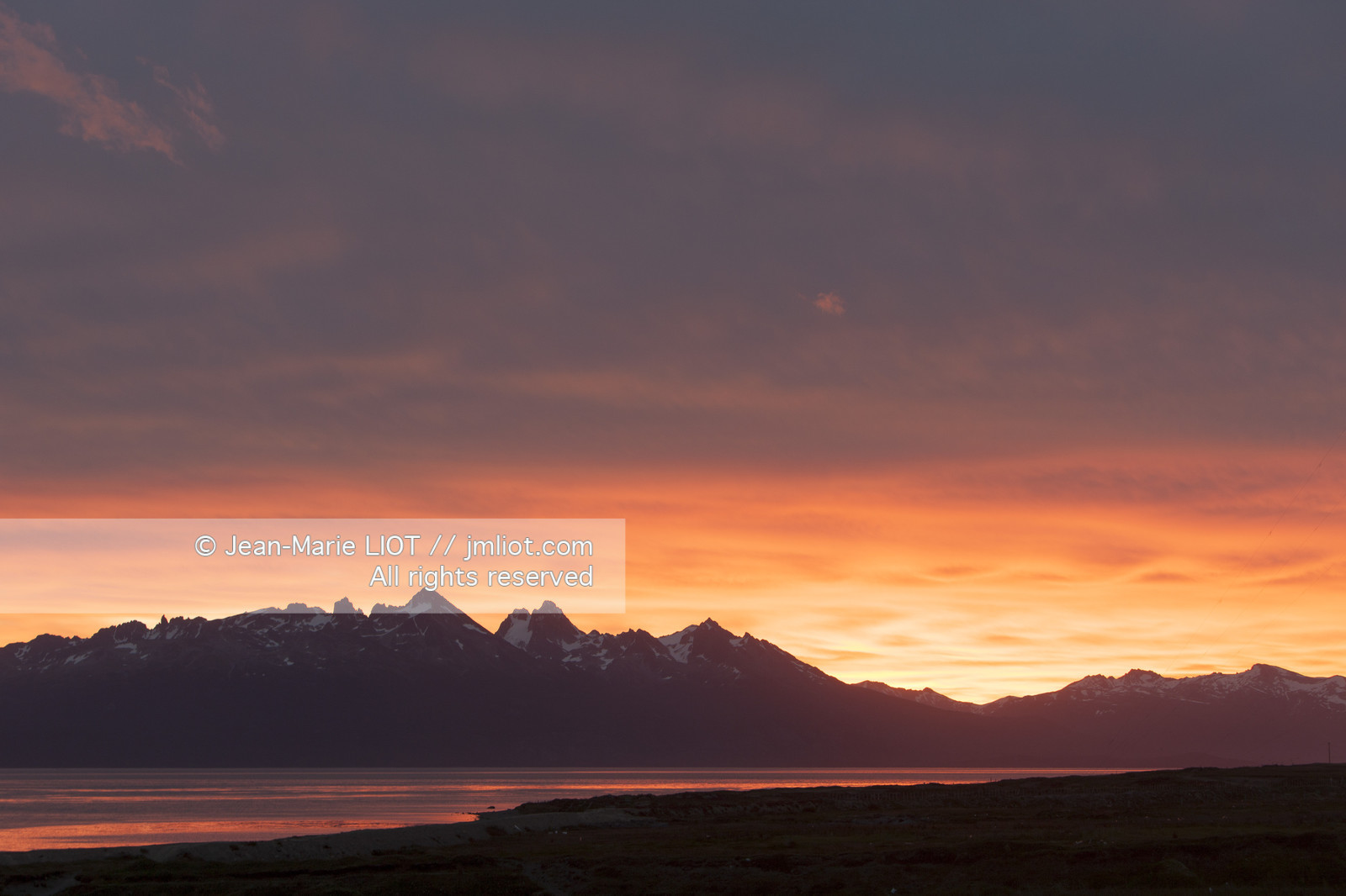 Ushuaia, Terre de Feu est la ville la plus australe du globe.Située à la pointe de l'Argentine cette province est la porte de l'antartique.photo © Jean-Marie Liot.