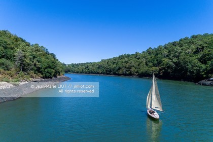 NAVIGATION INSOLITE 2020 - REMONTEE DE LA RIVIERE de L’ODET
