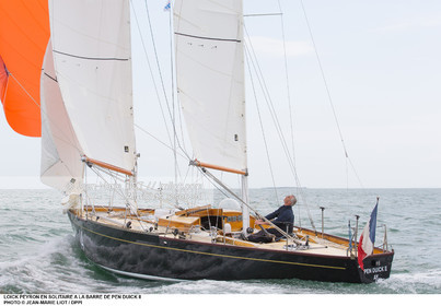 LOICK PEYRON A BORD DE PEN DUICK II