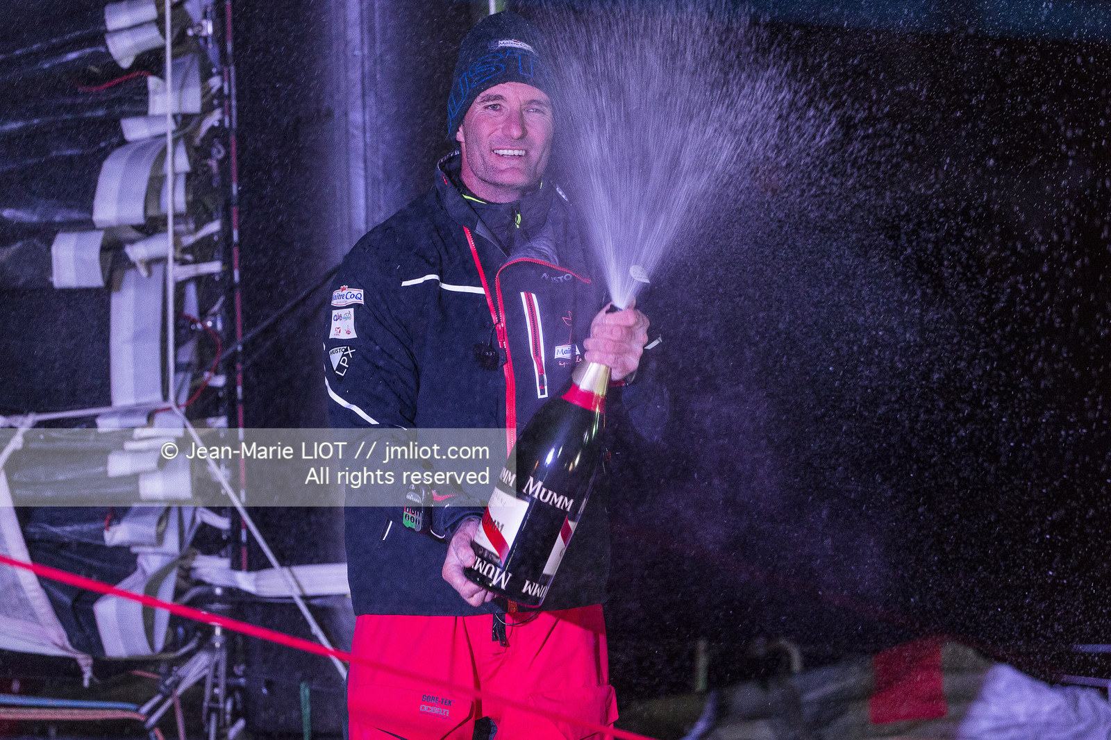 VENDEE GLOBE 2016-2017 - JEREMIE BEYOU, TROISIEME