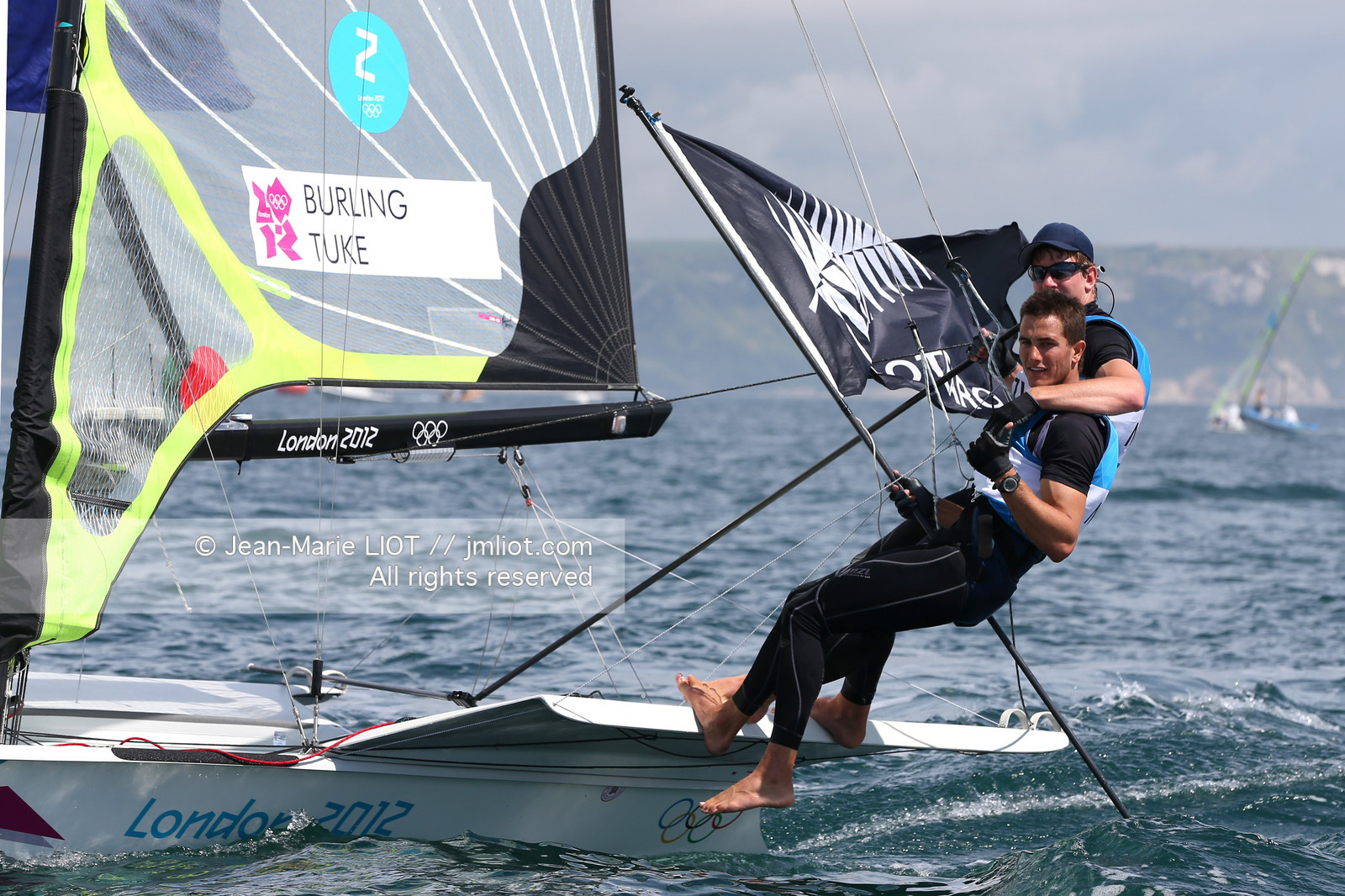 LONDON 2012 - SAILING - 49ER MEN.