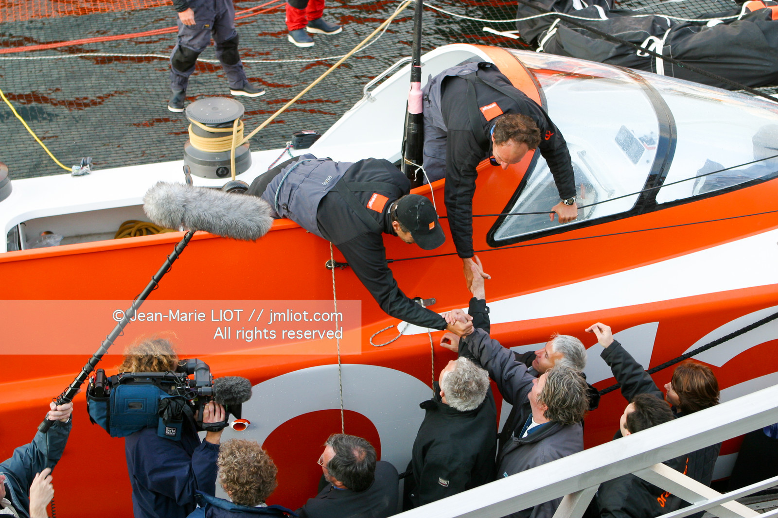 ARRIVEE ORANGE 2 BRUNO PEYRON