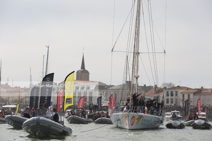 VENDEE GLOBE 2016-2017 - SEBASTIEN DESTREMAU - TECHNOFIRST - ARRIVEE