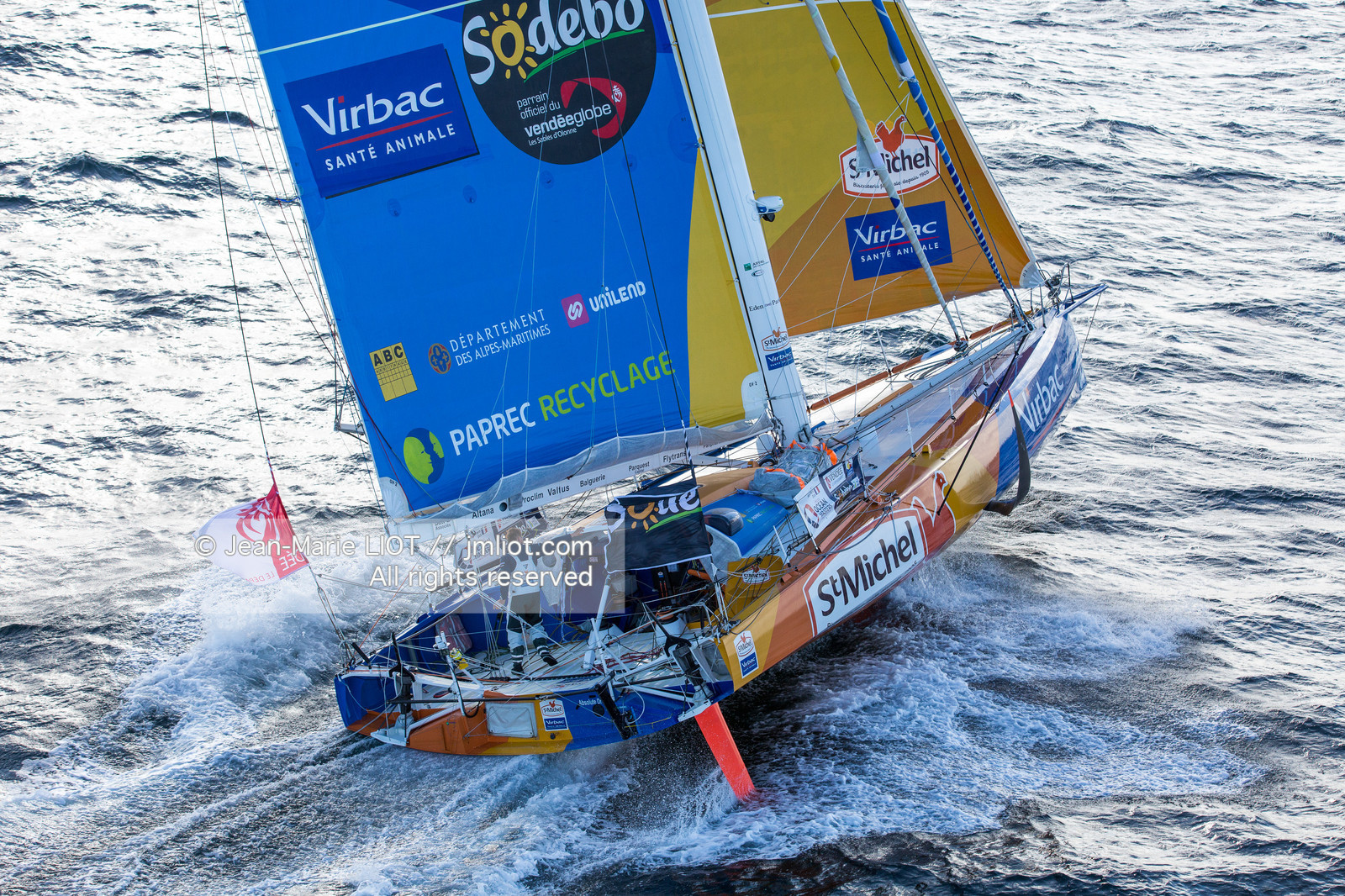 DEPART DU VENDEE GLOBE 2016-2017.