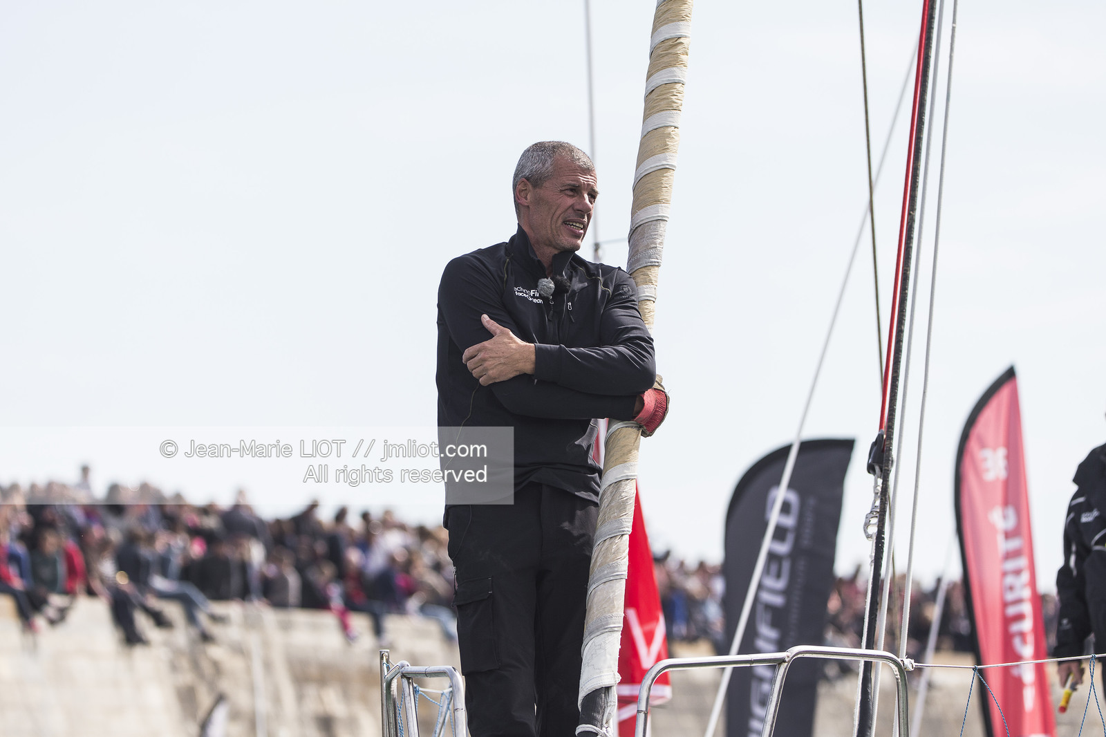 VENDEE GLOBE 2016-2017 - SEBASTIEN DESTREMAU - TECHNOFIRST - ARRIVEE