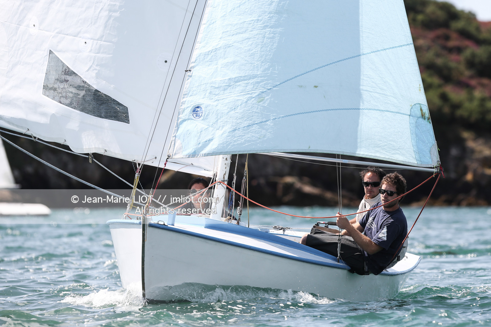 TOUR DE L'ILE AUXMOINES 2014