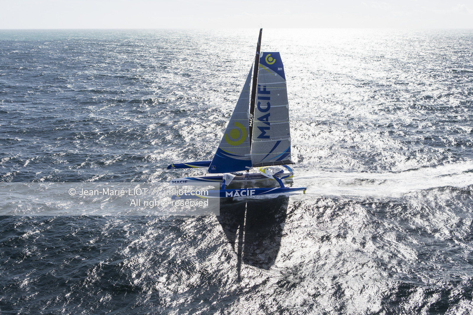 SAILING - ULTIME MACIF AERIAL MARCH 2016