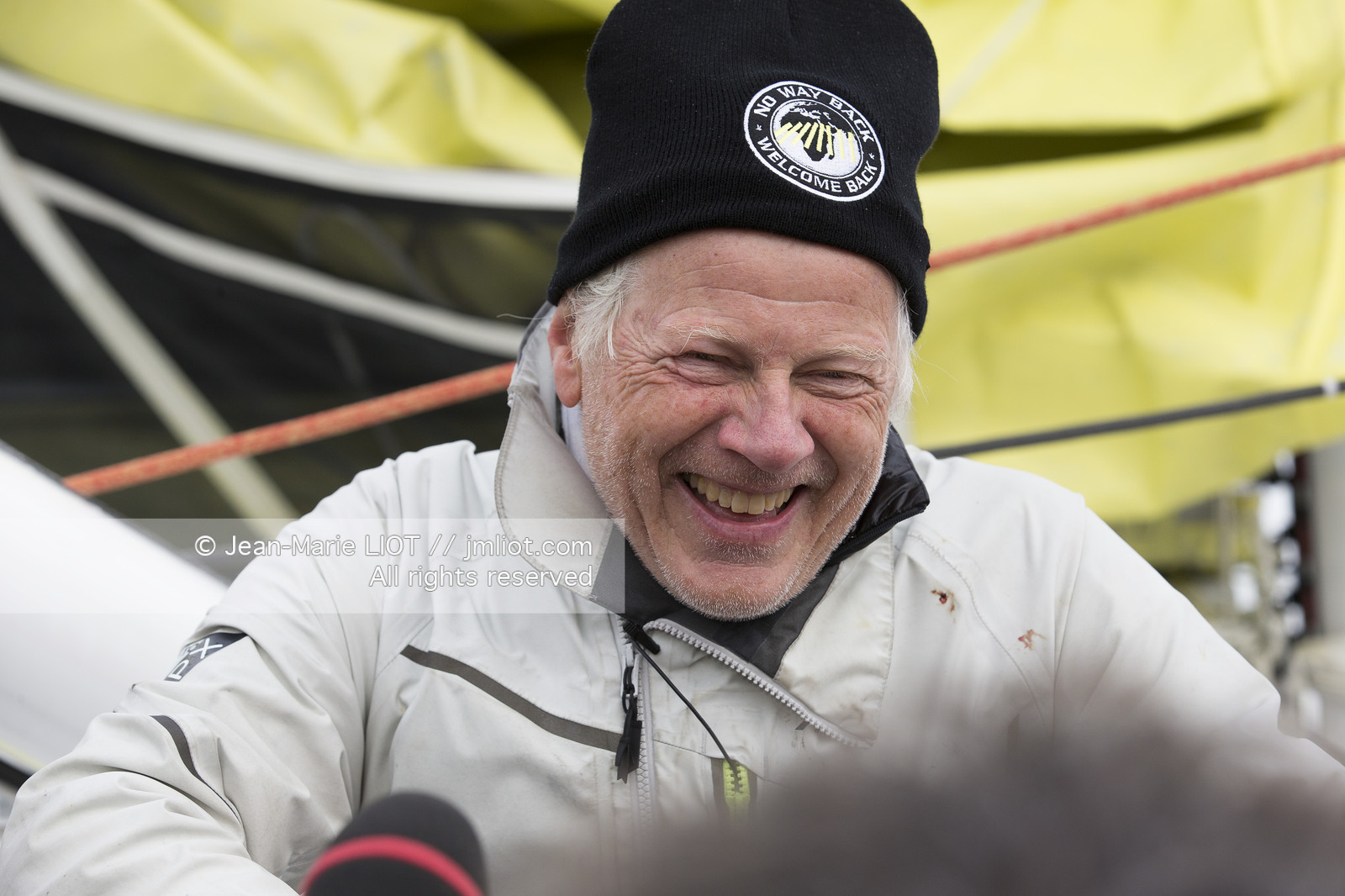 VENDEE GLOBE 2016-2017 - PIETER HEEREMA - NO WAY BACK - ARRIVEE