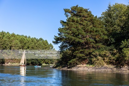 NAVIGATION INSOLITE 2020 - REMONTEE DE LA RIVIERE de L’ODET