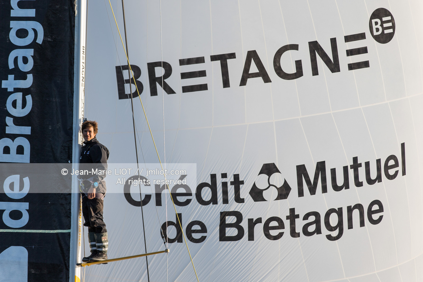 FIGARO BRETAGNE CREDIT MUTUEL 2017 - SEBASTIEN SIMON ET PIERRE RHIMBAULT