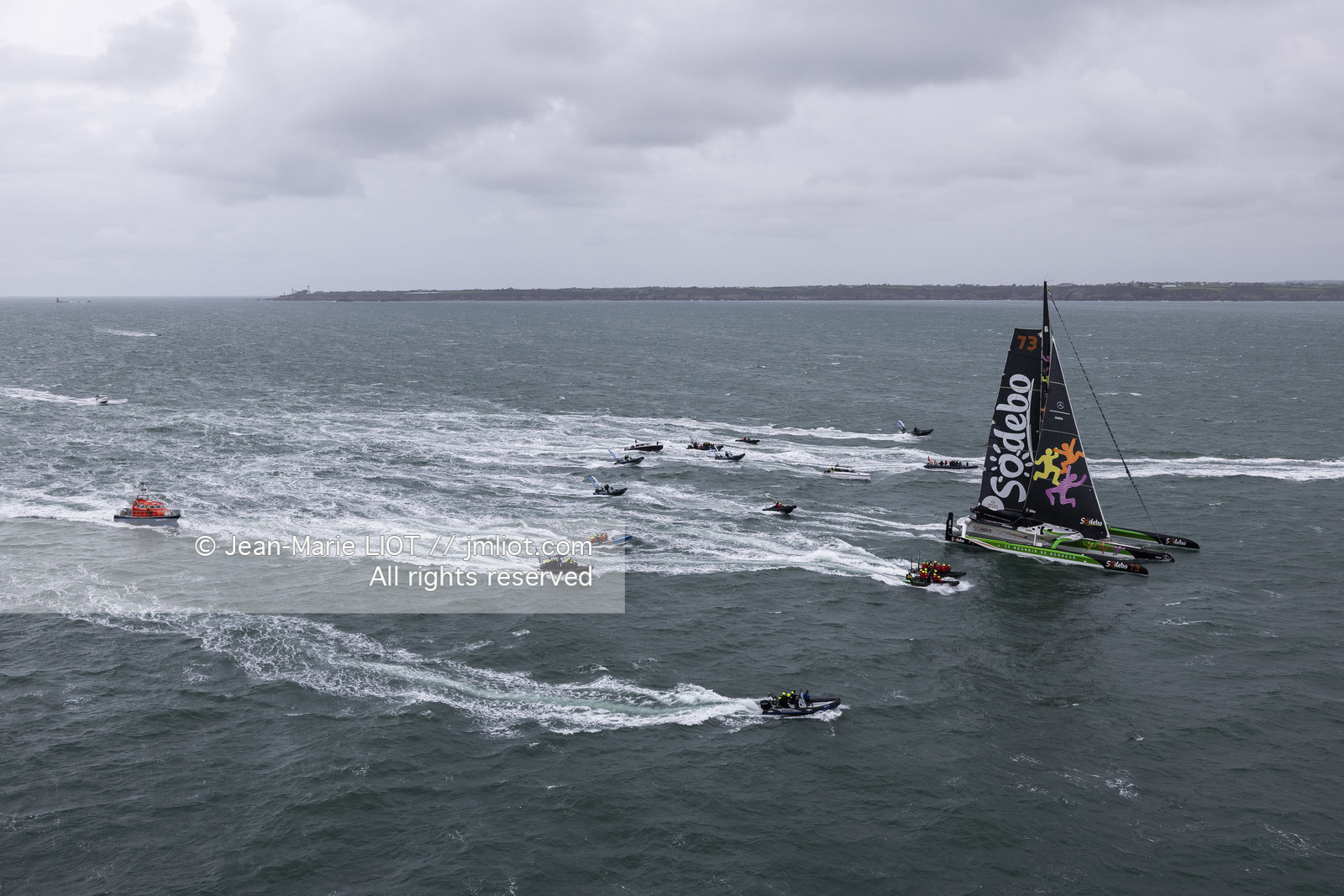 THOMAS COVILLE - ARKEA ULTIM CHALLENGE - ARRIVEE