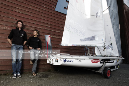 470 : LEBOUCHER-LE BERRE A L'ENTRAINEMENT