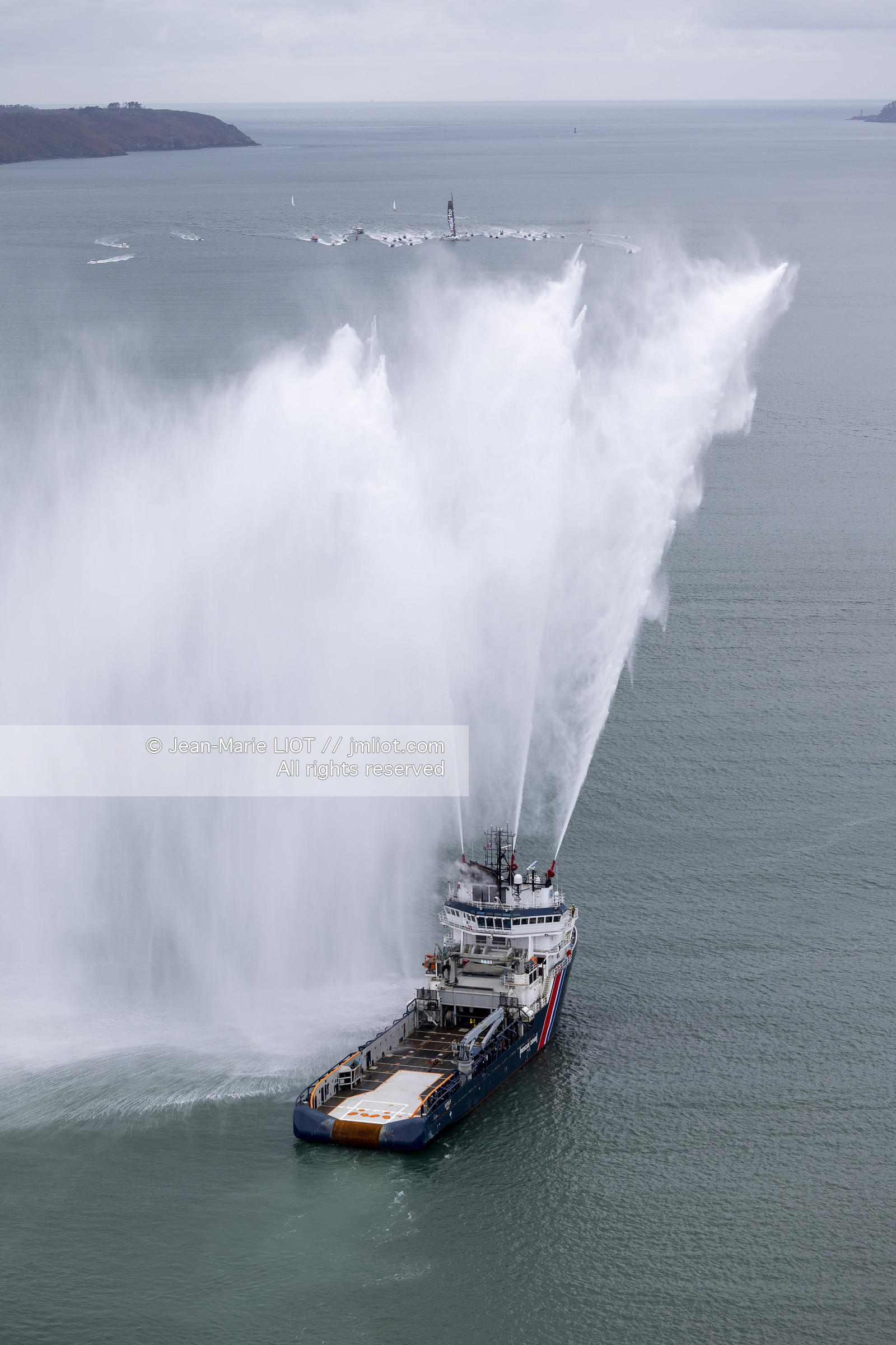 THOMAS COVILLE - ARKEA ULTIM CHALLENGE - ARRIVEE