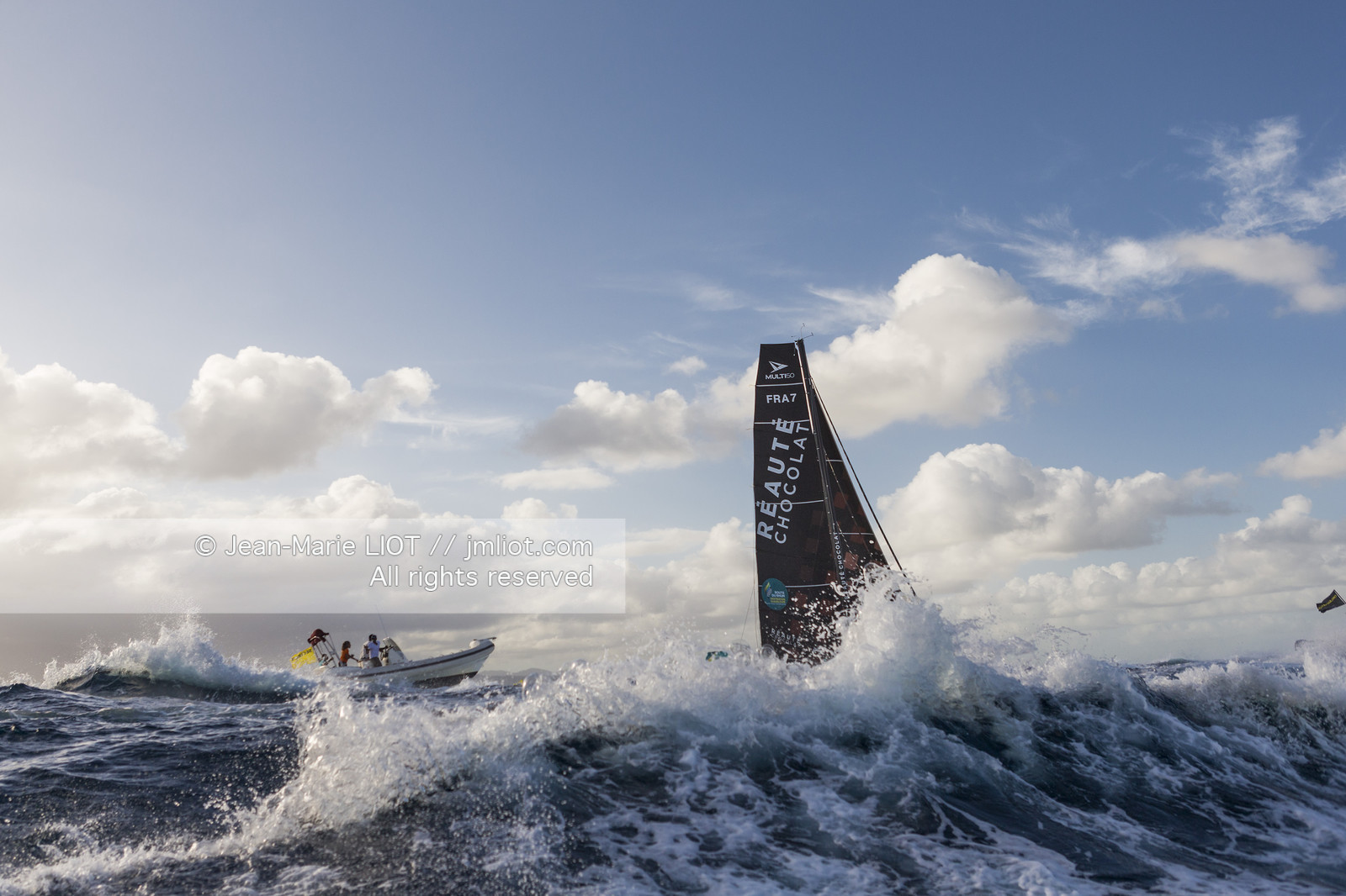 ARMEL TRIPON - ROUTE DU RHUM 2018 - ARRIVEE