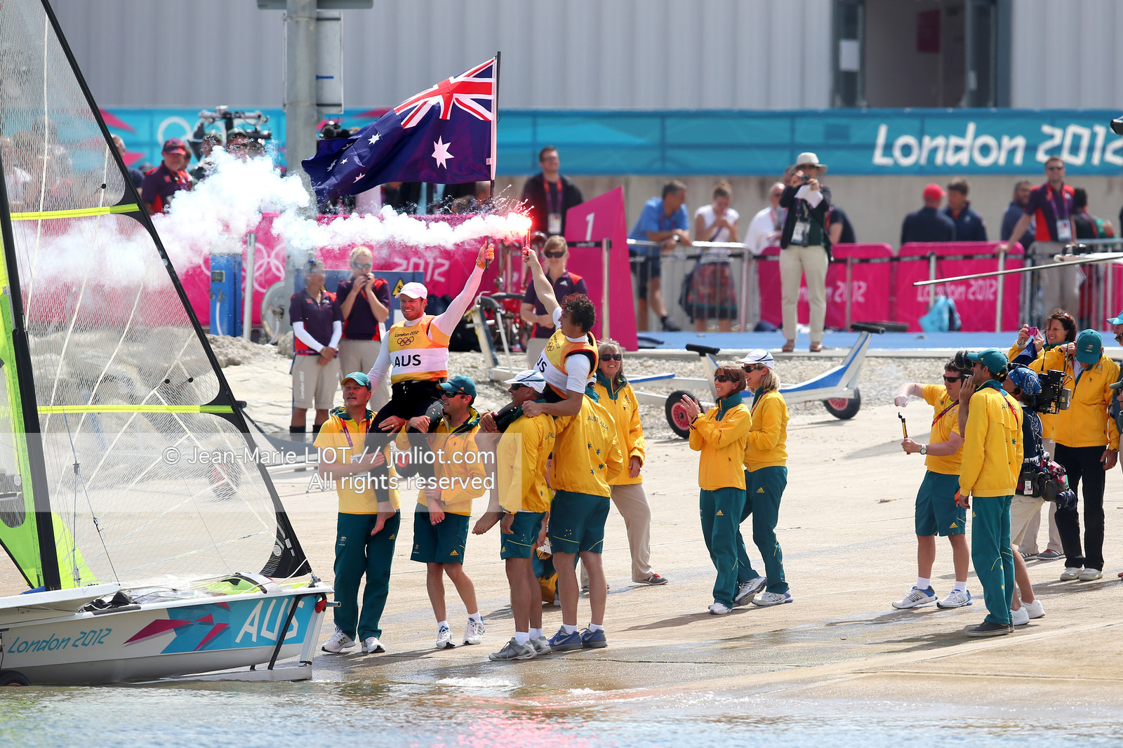 LONDON 2012 - SAILING - 49ER MEN.